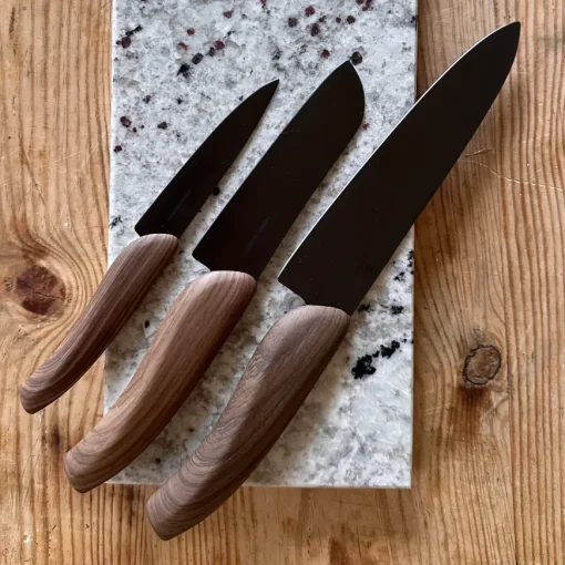 ALROUND KNIV WOODS SORT KNIVBLAD 18 CM