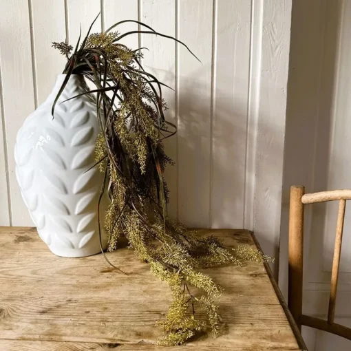 BLADVASE 39 CM KREM