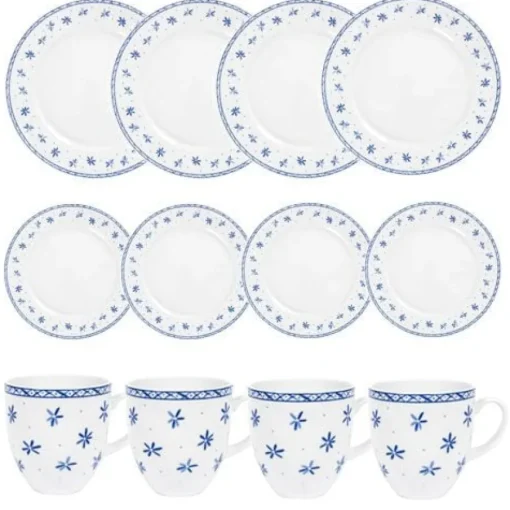 BLUEBIRD FLOWER SERVISEPAKKE 4 STK