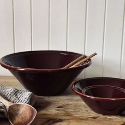 BOLLE 17 CM BORDEAUX