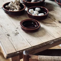 BOLLE 17 CM BORDEAUX