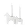 DØLAHEST LYSESTAKER 2 PK H:13 / H: 17,5 CM