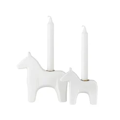 DØLAHEST LYSESTAKER 2 PK H:13 / H: 17,5 CM