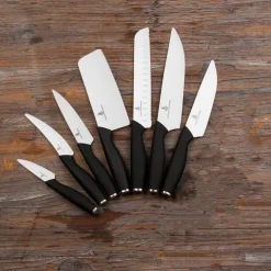 GRØNNSAKSKNIV 13 CM HVITT KNIVBLAD