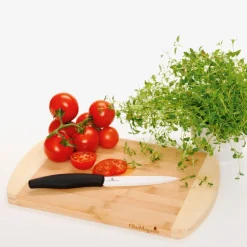 GRØNNSAKSKNIV 13 CM HVITT KNIVBLAD