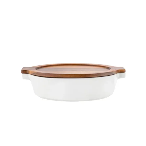 ILDFAST Bolle med trelokk 27,5 cm