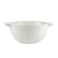 ILDFAST FORM DYP SKÅL 13 CM HVIT