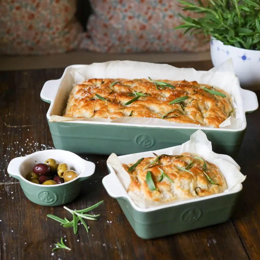 ILDFAST FORM RAMEKIN 10 CM GRØNN