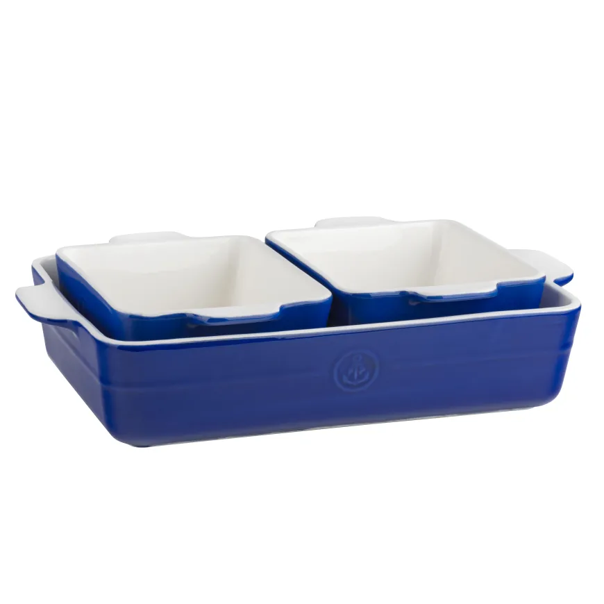 ILDFAST SETT 3 PK. / 1 X 33 CM + 2 X 16 CM BLÅ