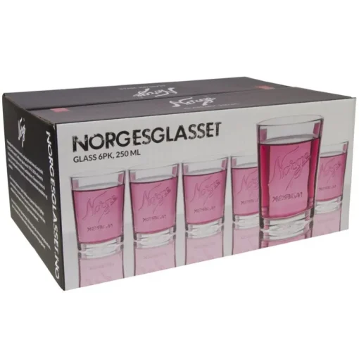 KJØKKENGLASS 25 CL 6 STK