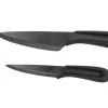 KNIVSETT 2 DELER SORT / 10 CM + 16 CM