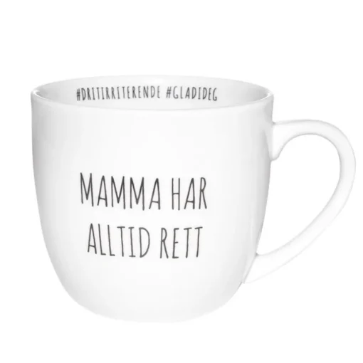 MAMMA HAR ALLTID RETT KRUS 38 CL