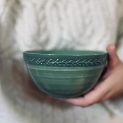 PORS BOLLE 16 CM GRØNN