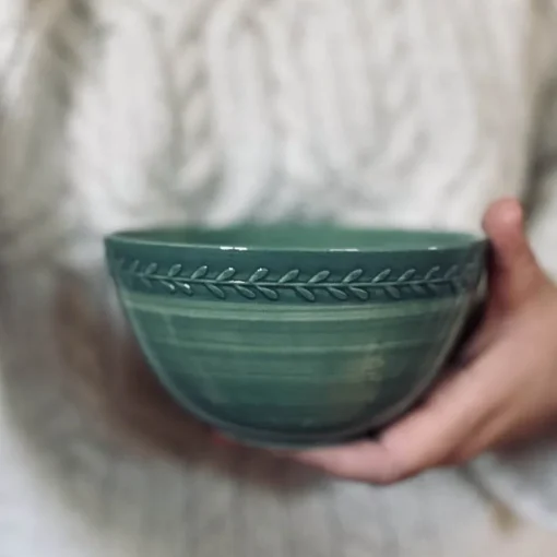 PORS BOLLE 16 CM GRØNN