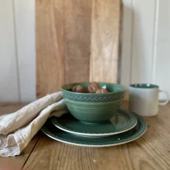 PORS BOLLE 16 CM GRØNN