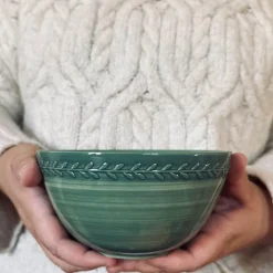 PORS BOLLE 16 CM GRØNN