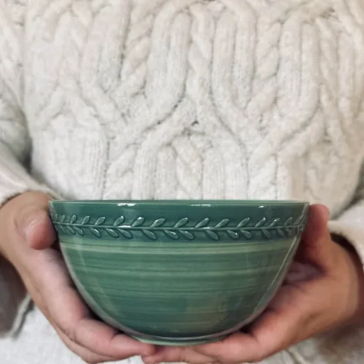 PORS BOLLE 16 CM GRØNN