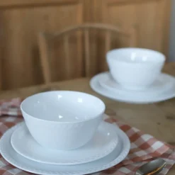 PORS BOLLE 21 CM HVIT