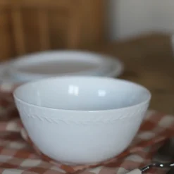 PORS BOLLE 21 CM HVIT