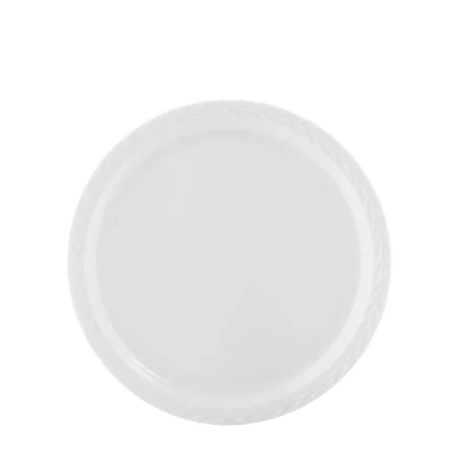 PORS TALLERKEN 21 CM HVIT