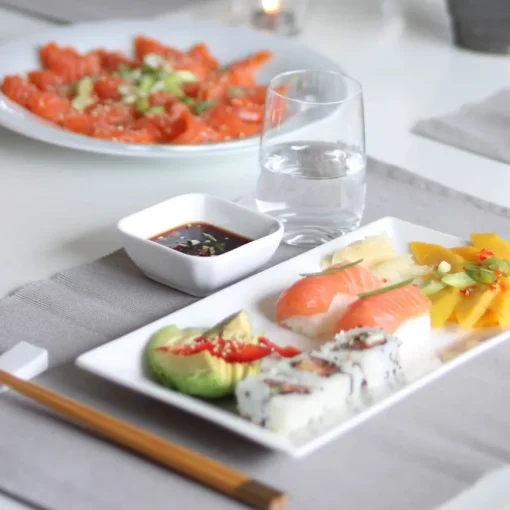 SUSHIPAKKE HVIT