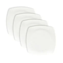 TALLERKEN FIRKANT 27 CM - 4PK