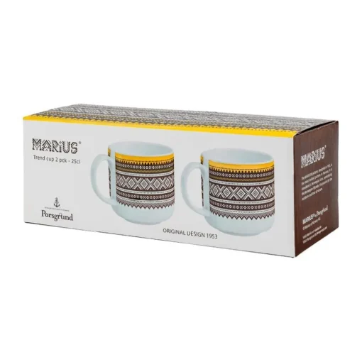 TREND KRUS 25 CL BRUN 2PK