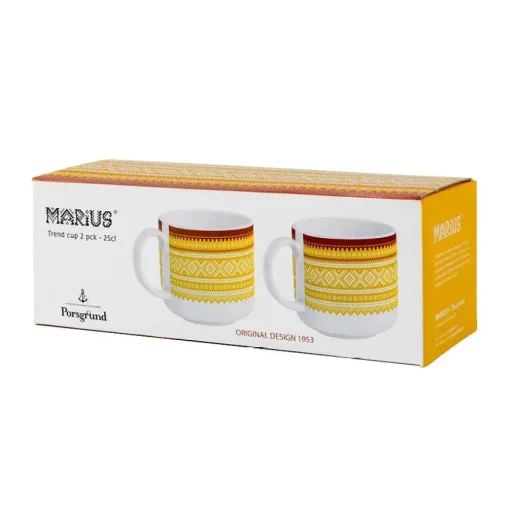 TREND KRUS 25 CL GUL 2PK