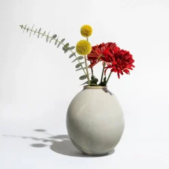 VASE SOFT 9,6X10,9 CM OFF-WHITE