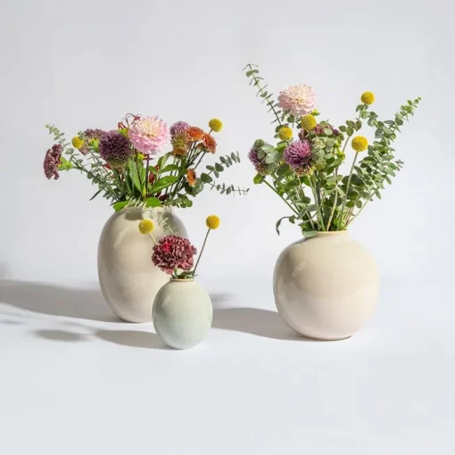 VASE SOFT 9,6X10,9 CM OFF-WHITE